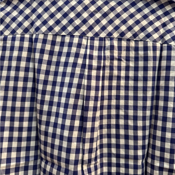 Untuckit Belleza Long Sleeve Button Down Shirt Blue Checkered - Picture 6 of 12